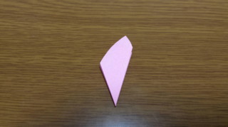 平面の桜の折り方手順8-2